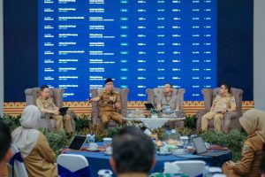 Gubernur Rahmat Mirzani Djausal Pimpin High Level Meeting Tim Percepatan dan Perluasan Digitalisasi Daerah